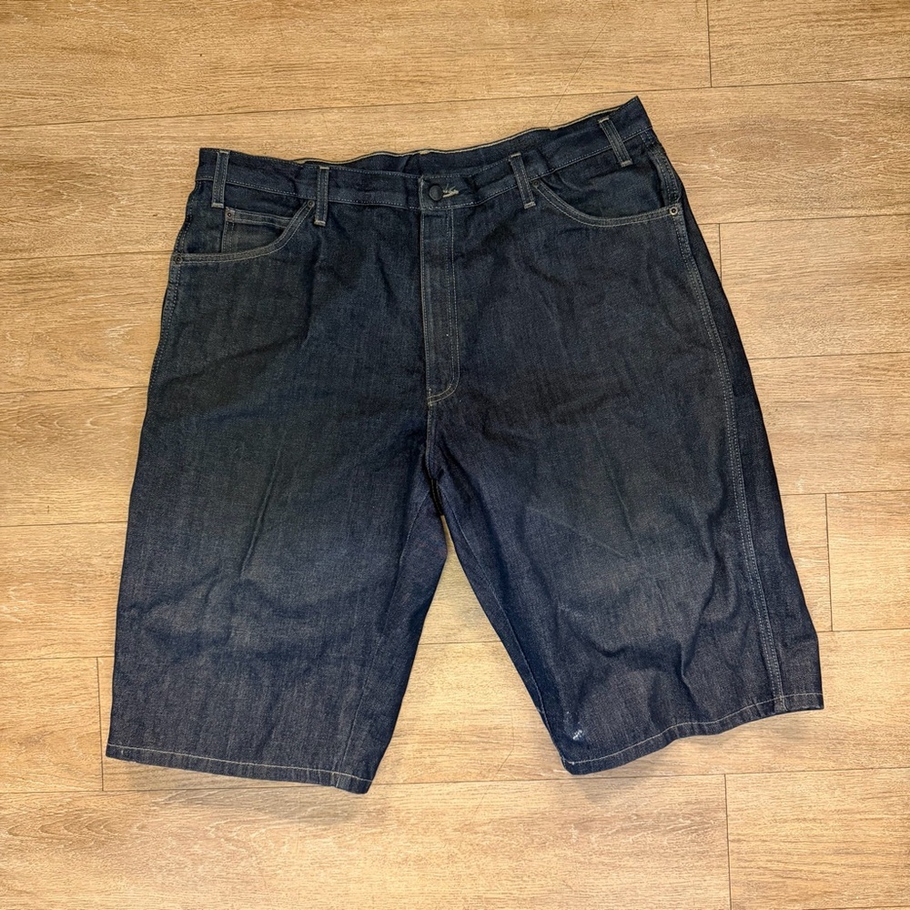 Dickies Dark Blue Denim Jean Shorts 40